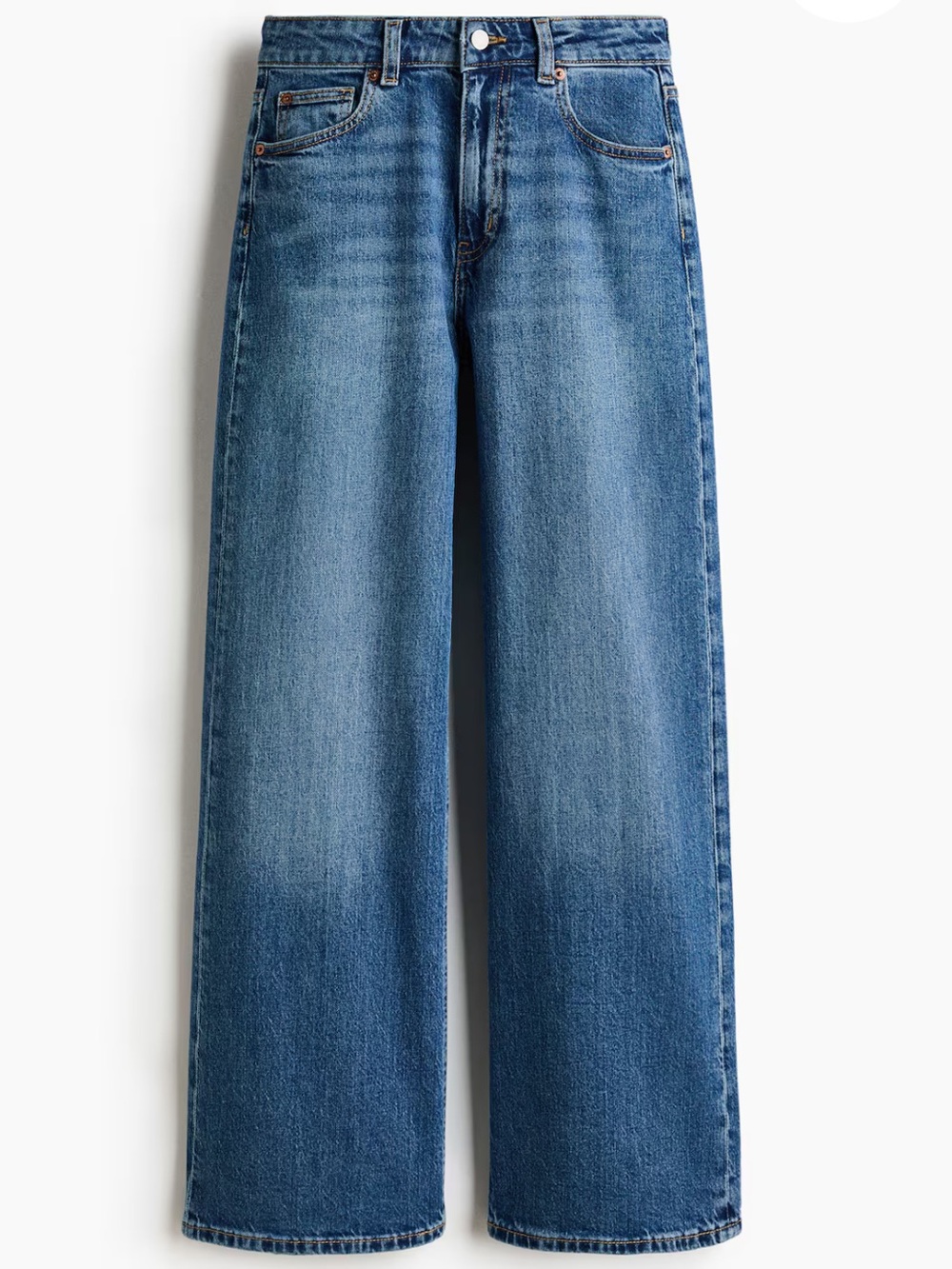 H&M Harper High Rise Wide Leg Jeans | Size 4